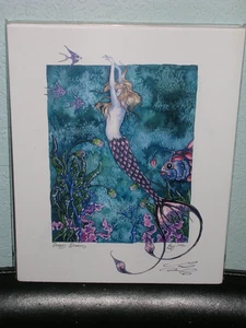 Amy Brown - Ocean Dreams - SIGNED - OUT OF PRINT - RARE - Picture 1 of 1