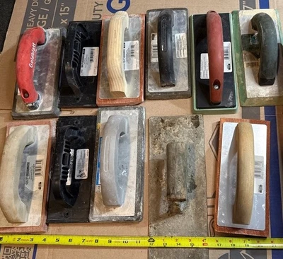 RUBBER FLOAT LOT OF 12 PIECES, GROUT FLOAT, FINE RED RUBBER FLOAT, - Image 1 of 4