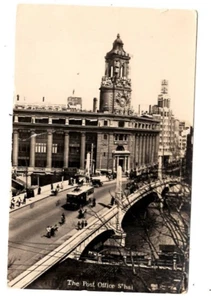 Postcard RPPC China Photograph  Shanghai Post Office Sharp Photo - Picture 1 of 2