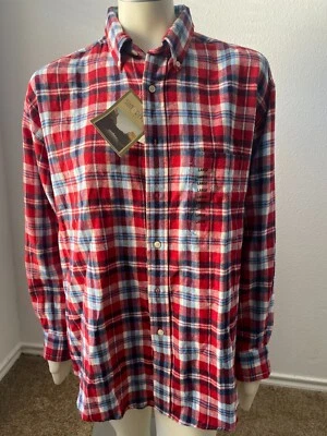 Sun River Clothing Co. Men True Glacier Plaid Button Down Long Sleeve Shirt Sz L - Image 1 of 4