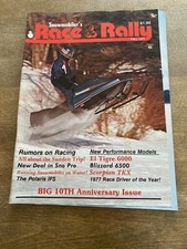 New Listing1977 Fall Race & Rally Snowmobile Magazine Scorpion Tkx Ann Drumheller Kalamazoo