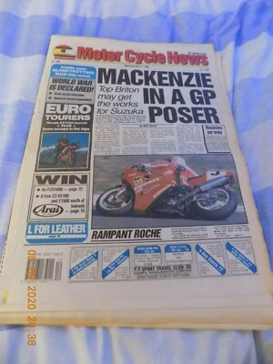  Motor Cycle News/21,3,1990/Honda ST1100 test/World Superbikes/World trials - Image 1 of 4