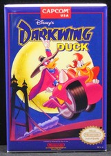 Darkwing Duck NES Game Box 2" X 3" Fridge / Locker Magnet. Nintendo 