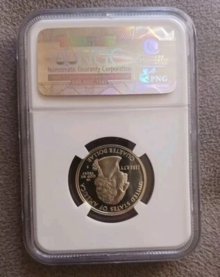 1999 S Sliver 25c GEORGIA  NGC PF69 ULTRA CMAEO USA. - Image 1 of 4