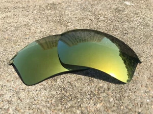 Polarized Replacement Lens for-Oakley Half Jacket 2.0 XL OO9154 -24K Gold - Picture 1 of 3