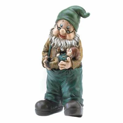 FANTASY DECOR GRANDPA GARDEN GNOME STATUE FIGURINE - Image 1 of 4