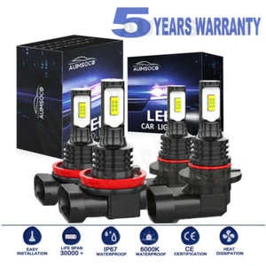 For Subaru Impreza Hatchback 4-Door 2008-2023 LED Headlight Hi-Lo Beam Bulbs Kit - Picture 1 of 15