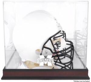Mississippi State Bulldogs Base Team Logo Helmet Display Case w/Mirrored Back
