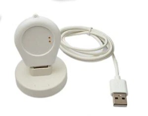 USB 2.0 Cable 93 CM Charging Dock for oneplus Watch Smart Watch IN White - Zdjęcie 1 z 5