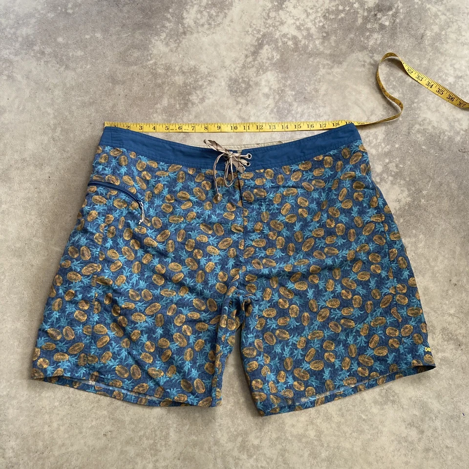 Pantalones Cortos Patagonia Para Hombre 40 Estampado Piña Azul Amarillo Sty86620fa16 Playa Foto 1 de 4