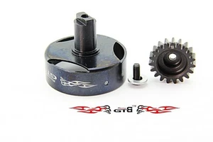 GTB Metal Clutch Bell Cup with 19T Steel Gear Set Fit 1/5 RC Car LOSI 5IVE T 5T - Picture 1 of 2