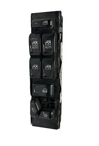 Oldsmobile Bravada & Buick Driver Side Master Power Window Switch 15180088 Black
