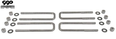 1955-59 Chevy GMC Truck Rear Axle Leaf Spring U-Bolt Installation Hardware Kit - Image 1 of 4