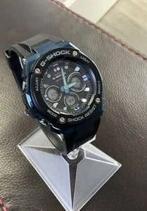 Casio G-Shock G Steel Tough Solar Black Dial Men's Watch GSTS300G-1A2 MSRP $280 - Picture 1 of 10