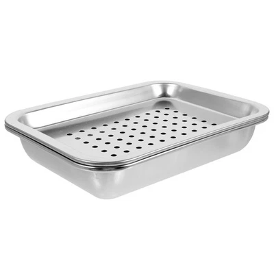  1 set di tè in acciaio inossidabile tè in metallo piatto di tè vuoto Vernello - Immagine 1 di 4