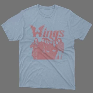 Paul McCartney Got Back 2025 Wings Band T-Shirt Lightblue Fans Gift Size S-4XL - Picture 1 of 5