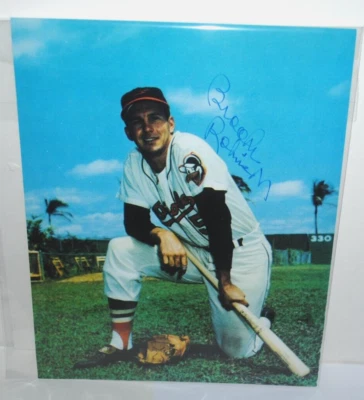 Brooks Robinson, Baltimore Orioles, SIGNED 8X10 photo, heavy stock - Image 1 of 2