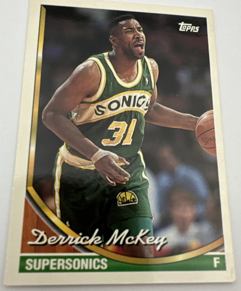 Topps Derrick McKey 1993-94. Seattle SuperSonics #26 Foto 1 de 3
