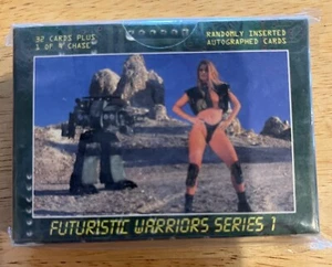Futuristic Warriors Series One Trading Cards 1 Of 3500. RARE. Factory Sealed. - Picture 1 of 6