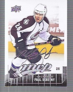2009-10 Upper Deck MVP #222 Paul Stastny