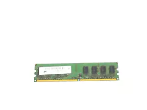 2GB DDR2-800 DIMM Micron MT16HTF25664AY-800E1 Equivalent Desktop Memory RAM - Picture 1 of 3