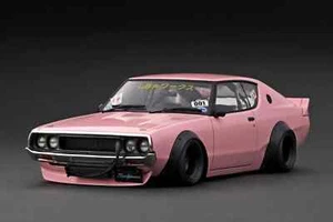 IG3214 LB-WORKS Kenmeri 2Dr Pink 1/18 Ignition Model (LBWK) - Picture 1 of 2