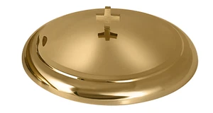 Communion Ware | Couvercle de plateau de communion | Acier inoxydable - Finition brillante (or) - Photo 1 sur 3