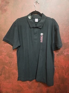 New Kansas City Chiefs KC Mens Dri Fit Polo Shirt M Black Red NEW-vf2203 - Picture 1 of 5