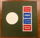 1969 SPECIAL ISSUES USPS  MINT  SET  w/ FOLDER  scarce 2nd year