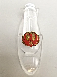 Handgun Firearm Gun Safe Shelf Display Rod - 11/16" Strum Ruger Red Phoenix Logo - Picture 1 of 12