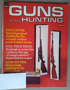Vintage Guns and Hunting Magazine July 1968 Short-range Siting-in for Long-range - Bild 1 von 12