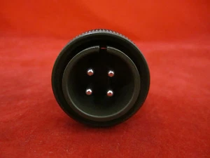 AMS3106B-18-10P Military Connector (Straight Plug- #12*4 Pin Connector) PLT - Picture 1 of 3