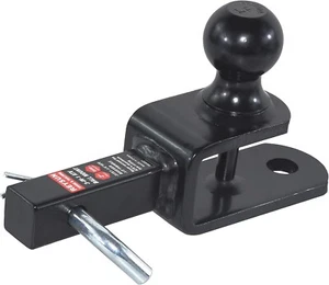 864031 3 in 1 ATV/UTV Trailer Hitch Towing Ball Mount with 2 inch Trailer Ball, - Picture 1 of 5