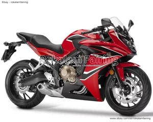 Kit de carenado de motocicleta ABS rojo mercado de accesorios para CBR650F 2016 2018 CBR650 F rojo - Imagen 1 de 1