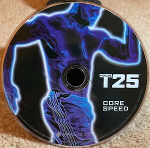 Beachbody Focus T25 Core Speed Bonus Cardio Fitness Disc DVD Shaun T