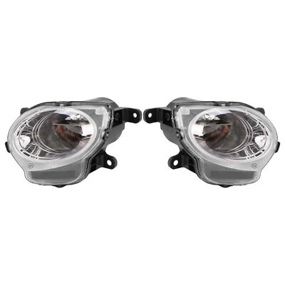 New Turn Signal Lights For Fiat 500 2012-2017 Driver & Passenger Side Chrome - Image 1 of 4