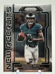 2021 Prizm Devonta Smith Rookie RC New Recruits #NR-6 Eagles - Picture 1 of 2