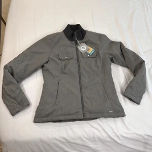 Prana Jacket Womens M Charcoal Showdown DOWN Jacket Size Medium Grey NEW NWT - Picture 1 of 10