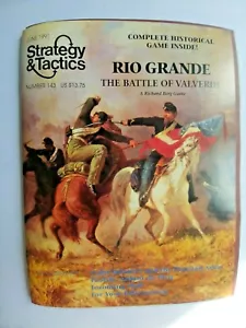 STRATEGY & TACTICS 143-RIO GRANDE The BATTLE of VALVERDE BoardGame-New/UNPUNCHED - Picture 1 of 2