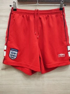 Umbro England National Team Men’s Training Shorts With Pockets Size Small - Picture 1 of 4