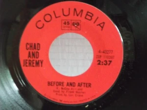 Chad & Jeremy,Col. 43277,"Fare Thee Well",US,7" 45,1965 British Invasion,Mint - Foto 1 di 2