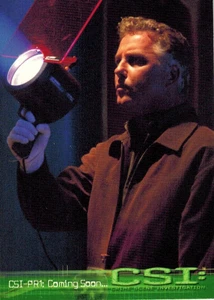 2003 Strictly Ink CSI: Miami Series 3 Promo Card CSI-PR1 - Picture 1 of 1