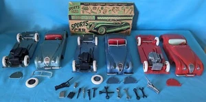 Marx Toys 1950's Fix-All Jaguar XK 120 Sports Cars - Picture 1 of 24