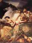Everdingen Caesar Van The Four Muses With Pegasus A4 Print
