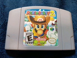 Mario Party 2 (Nintendo 64, 2000) Cartridge Only - Picture 1 of 3