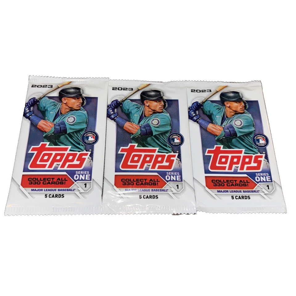 2023 Topps Baseball Series 1 (5 Cards per Pack) Major League Baseball