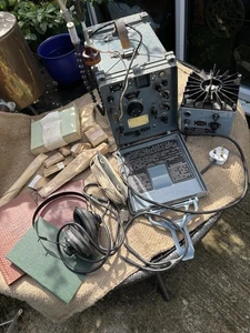 Soviet Cold War Wireless Radio P-326 Complete With Power Supply Unit And Spares. - Picture 1 of 23