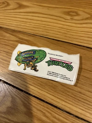Teenage Mutant Ninja Turtle Blimp Sticker ‘Rare’ - Image 1 of 2