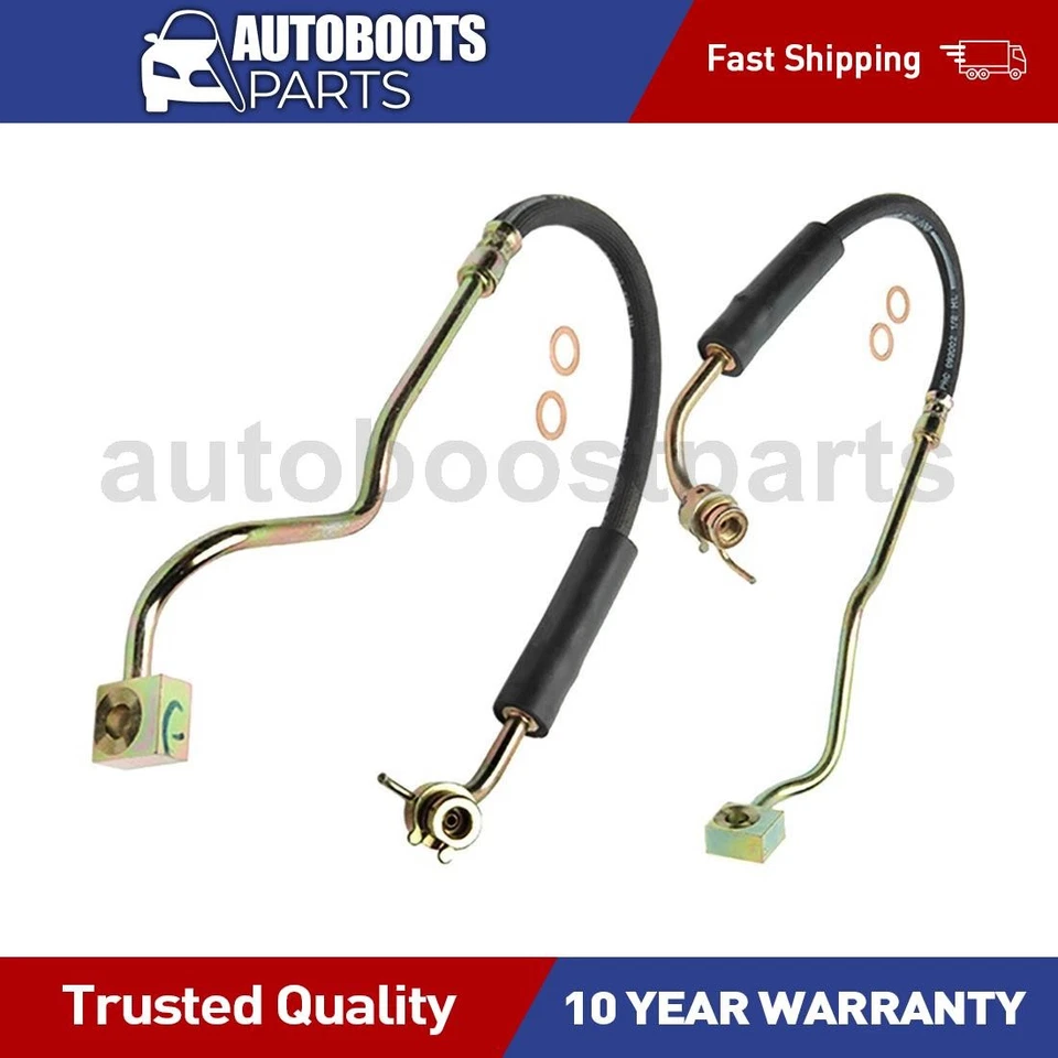 Manguera hidráulica de freno delantero izquierdo derecho para Ford Bronco II 1986-1986 Foto 1 de 4