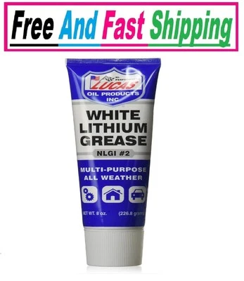Lucas Oil 10533 White Lithium Grease - 8 oz. Squeeze Tube - Imagem 1 de 3